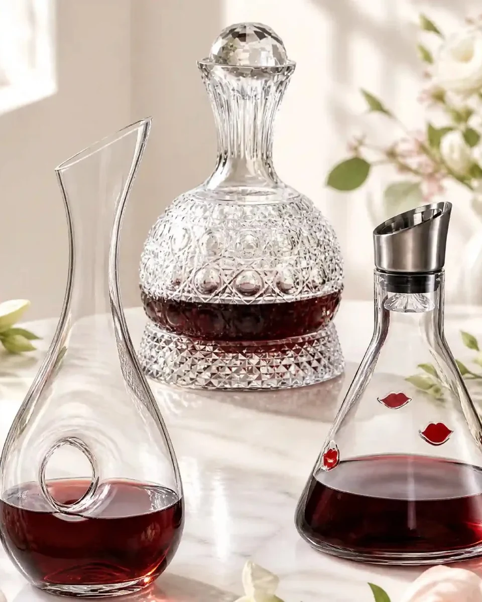 Hand-Blown Wine Decanters & Aerators Bulk Wholesale - Jingyue Glass China