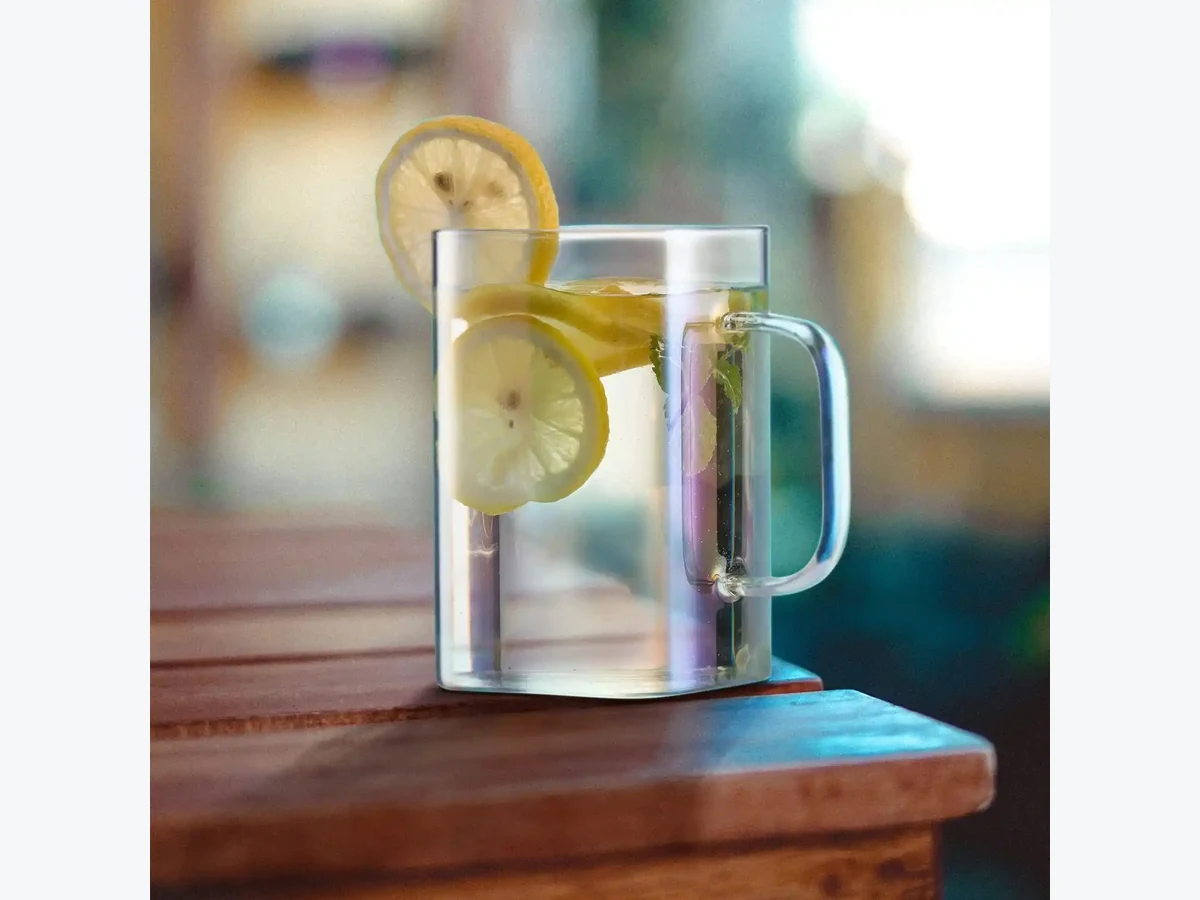 XZB001-L1 Electroplated Tall Handled Glass Mug - Wholesale Factory Direct China