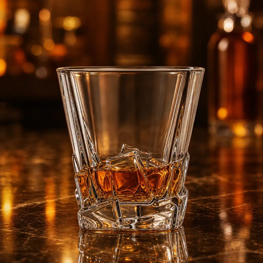 XZ1093 280ml Rock Pattern Whiskey Tumbler Wholesale Factory