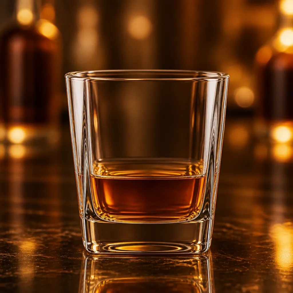 XZ4008 270ml Square Lowball Whiskey Glass Wholesale Factory